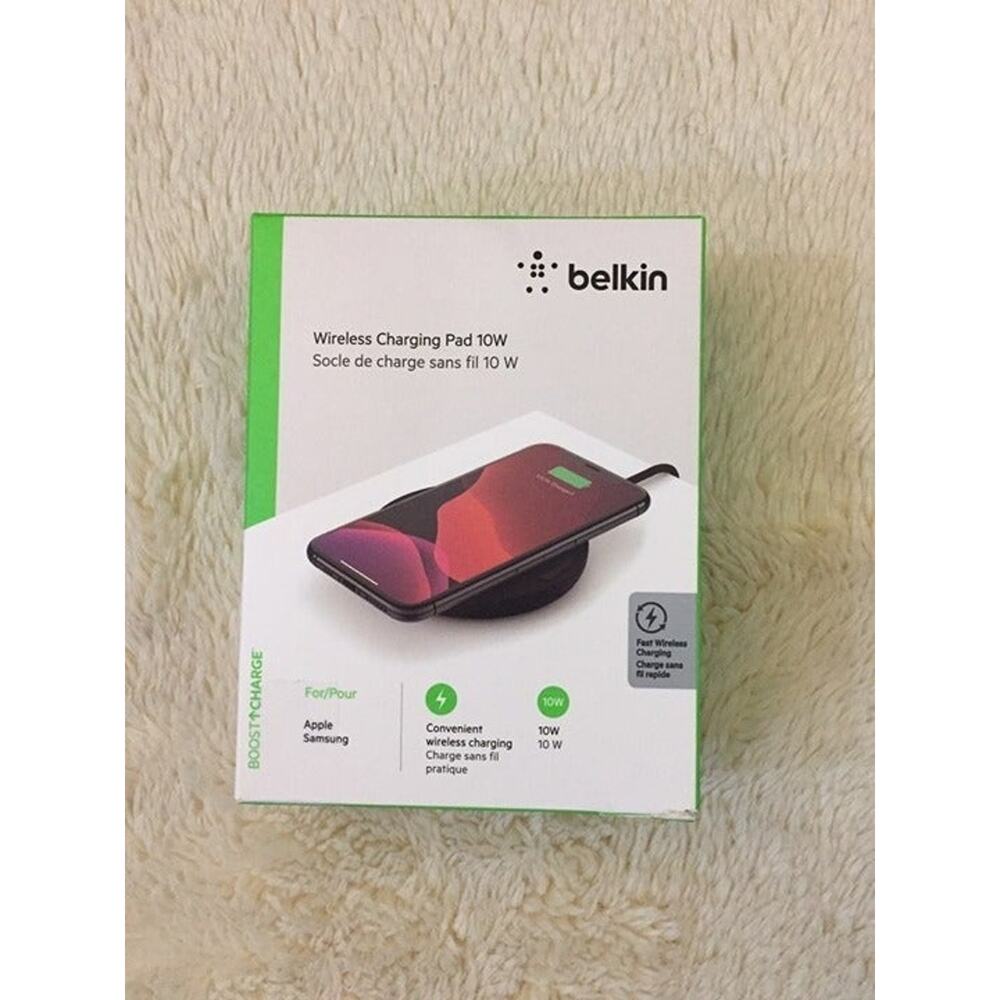 Belkin BOOSTUP 10W Qi Wireless Charging Pad - Black